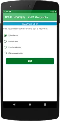 KNEC Geography android App screenshot 1