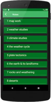 KNEC Geography android App screenshot 5